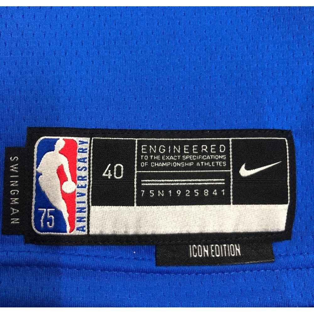 Men's Dallas Mavericks Luka Doncic #77 Blue 2021/22 Swingman Jersey - Icon Edition-Pro Kit Vault | Brand New 26/27 Sports Jerseys